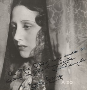 Raquel Rodrigo, star of "Doña Francisquita"